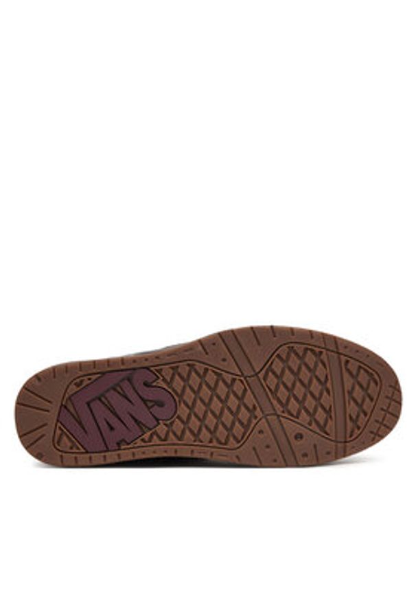 Vans Sneakersy Upland VN000D6FDRB1 Brązowy. Kolor: brązowy. Materiał: skóra