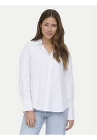 only - ONLY Koszula Oregon 15367554 Biały Regular Fit. Kolor: biały. Materiał: bawełna #1