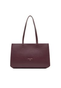 Patrizia Pepe Torebka 8B0236/L001-M536 Fioletowy. Kolor: fioletowy. Materiał: skórzane
