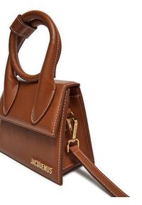 JACQUEMUS Torebka Le Chiquito Noeud 213BA005-3072 Brązowy. Kolor: brązowy. Materiał: skórzane #4