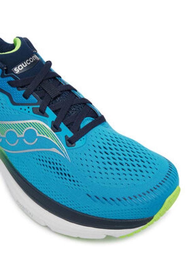 Saucony Buty do biegania Guide 19 S21058 Niebieski. Kolor: niebieski. Materiał: materiał