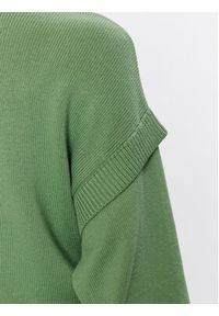 United Colors of Benetton - United Colors Of Benetton Sweter 105FD105M Zielony Regular Fit. Kolor: zielony. Materiał: bawełna #4
