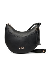 Liu Jo Torebka M Hobo AF5251 E0058 Czarny. Kolor: czarny. Materiał: skórzane