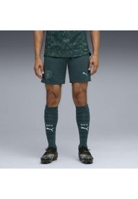 Puma - Męskie szorty Manchester City 25/26 PUMA. Kolor: zielony. Materiał: tkanina. Długość: krótkie. Sezon: lato. Sport: piłka nożna