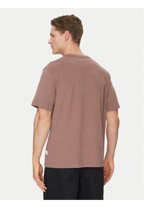 Jack & Jones T-Shirt Boston 12272968 Brązowy Relaxed Fit. Kolor: brązowy. Materiał: bawełna