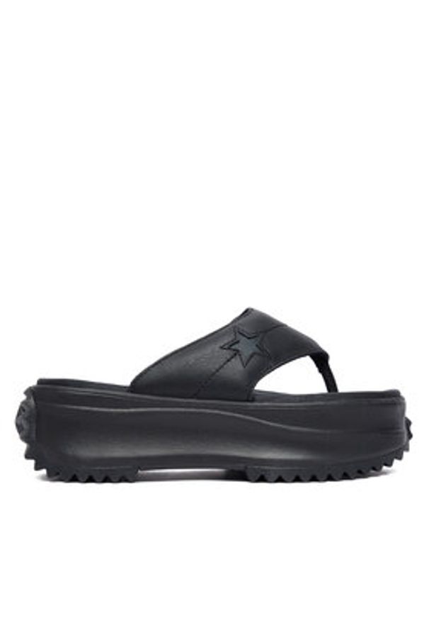 Converse Japonki A20650C Czarny. Kolor: czarny. Materiał: materiał