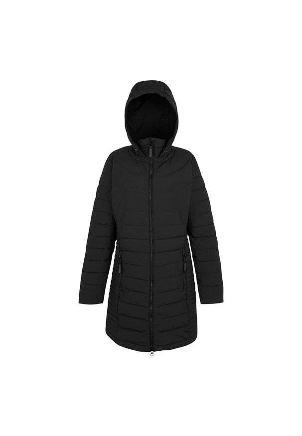 Regatta - Kurtka Damska Andria Z Podszewką. Kolor: czarny. Materiał: puch. Sport: turystyka piesza