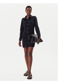 Calvin Klein Jeans Sukienka jeansowa J20J225171 Czarny Slim Fit. Kolor: czarny. Materiał: bawełna #2
