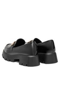 DeeZee Loafersy HXG2052-296 Czarny. Kolor: czarny. Materiał: skóra #5