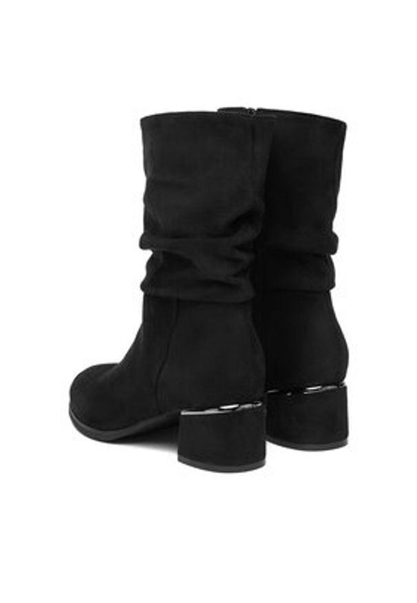 Jenny - JENNY Botki CEO-WS22452-06 Czarny. Kolor: czarny. Materiał: syntetyk, materiał