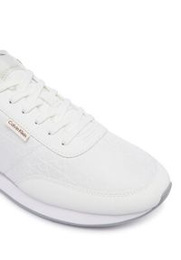Calvin Klein Sneakersy Retro Runner T Lth Aop Ny HM0HM02213 Biały. Kolor: biały. Materiał: materiał #4