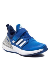 Adidas - adidas Sneakersy RapidaSport Bounce Elastic Lace Top Strap ID3381 Niebieski. Kolor: niebieski. Materiał: materiał, mesh #4