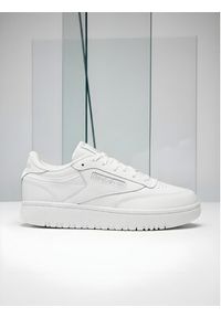 Reebok Sneakersy EO-CLUB C DOUBLE 100006321 Biały. Kolor: biały. Materiał: skóra. Model: Reebok Club #4