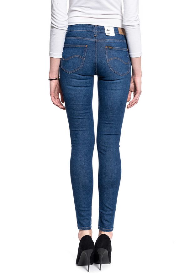 Lee - DAMSKIE SPODNIE JEANSOWE LEE SCARLETT DARK FAVOURITE L526RONR 112111890
