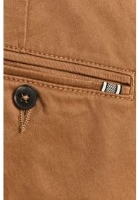 Tailored & Originals - Spodnie. Kolor: beżowy. Materiał: tkanina. Wzór: gładki #2