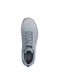 skechers - Buty do chodzenia męskie Skechers 232399LTGY. Zapięcie: sznurówki. Kolor: szary. Materiał: tkanina. Szerokość cholewki: normalna. Sport: turystyka piesza