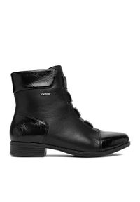 Rieker Botki CEO-77053-00 Czarny. Kolor: czarny. Materiał: skóra #1