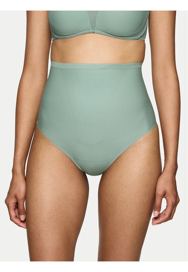 Triumph Stringi Shape Smart 10209535 Zielony. Kolor: zielony. Materiał: syntetyk
