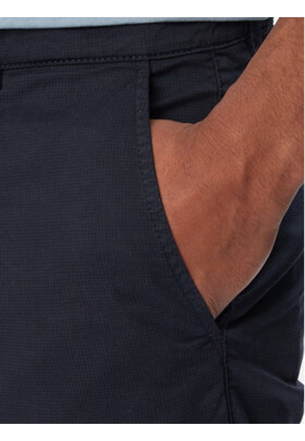 BOSS Szorty materiałowe Chino 50559292 Granatowy Slim Fit. Kolor: niebieski. Materiał: bawełna