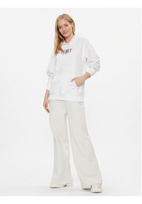 Tommy Jeans Bluza Essential Logo 1+ DW0DW16397 Biały Relaxed Fit. Kolor: biały. Materiał: syntetyk #5