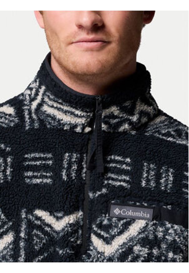 columbia - Columbia Polar Rugged Ridge™ 2135471 Czarny Regular Fit. Kolor: czarny. Materiał: syntetyk