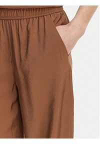 Marella Spodnie materiałowe Eremi 2613131154 Brązowy Regular Fit. Kolor: brązowy. Materiał: wiskoza #4