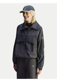 Adidas by Stella McCartney - adidas by Stella McCartney Kurtka anorak Stella McCartney True Nature JG1066 Czarny Oversize. Kolor: czarny. Materiał: syntetyk