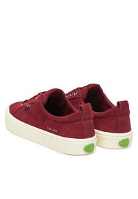 CARIUMA Trampki Oca 100102R54W080 Bordowy. Kolor: czerwony. Materiał: zamsz, skóra