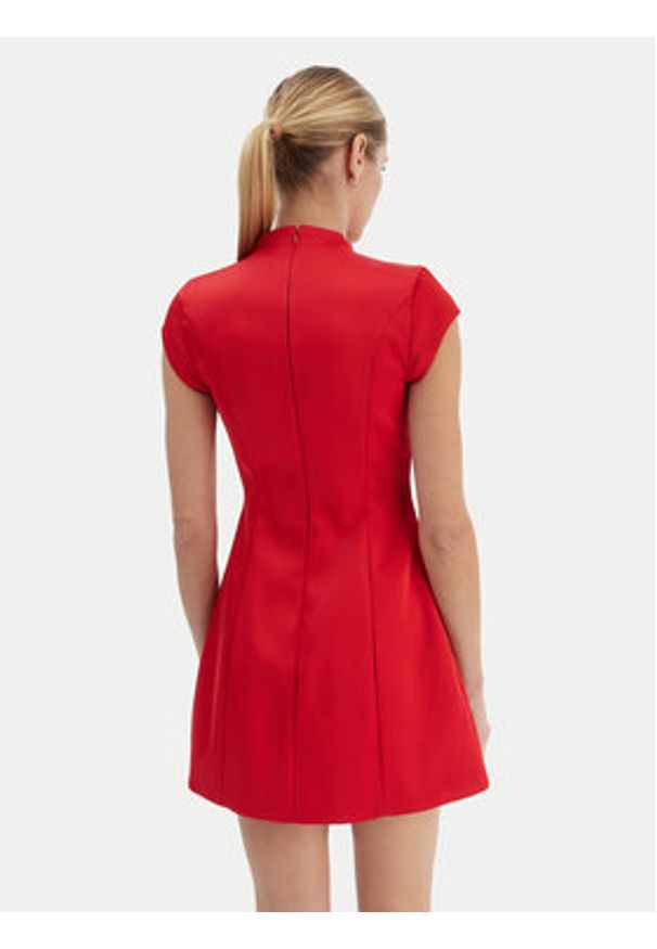 BARDOT - Bardot Sukienka koktajlowa Delphi 59329DB2 Czerwony Slim Fit. Kolor: czerwony. Materiał: syntetyk. Styl: wizytowy