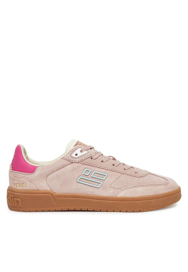 D.Franklin Sneakersy DFSH387005 Różowy. Kolor: różowy. Materiał: skóra, zamsz