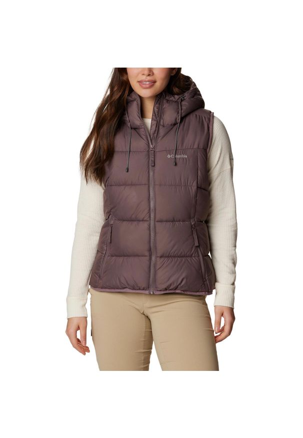 columbia - Kamizelka damska Columbia Pike Lake II Insulated. Kolor: fioletowy. Sezon: zima