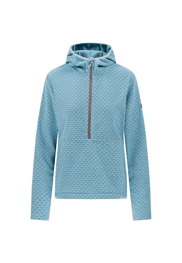 TRESPASS - Damska Bluza Z Kapturem Metraya. Typ kołnierza: kaptur. Kolor: niebieski