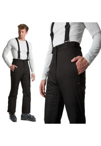 Spodnie narciarskie męskie KADVA Edge X Pants. Kolor: czarny. Sezon: zima. Sport: narciarstwo #1