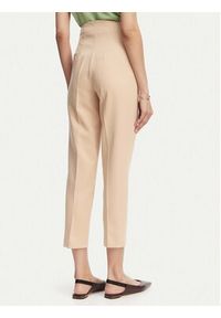 ACCESS FASHION Spodnie materiałowe 63-5132-135 Beżowy Regular Fit. Kolor: beżowy. Materiał: syntetyk #5