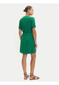 Tatuum Sukienka codzienna Oliwera T2505.208 Zielony Regular Fit. Okazja: na co dzień. Kolor: zielony. Materiał: wiskoza. Typ sukienki: proste. Styl: casual #4