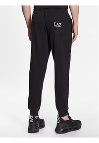 EA7 Emporio Armani Spodnie dresowe 8NPPC1 PJ05Z 0203 Czarny Regular Fit. Kolor: czarny. Materiał: bawełna, dresówka #5