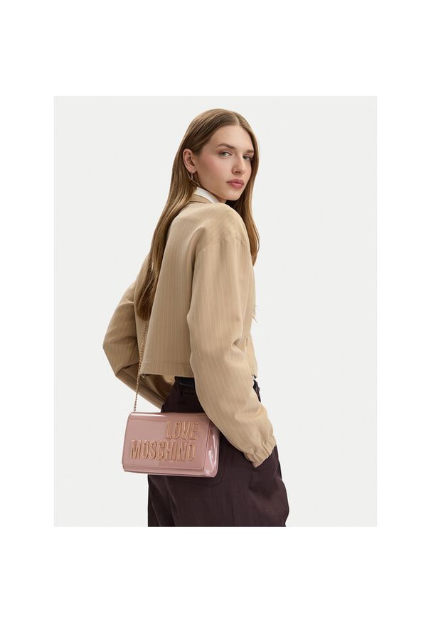 Love Moschino - Torebka LOVE MOSCHINO. Kolor: różowy