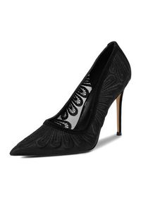 Eva Minge Szpilki EO-OCEAN-LT382-10 Czarny. Kolor: czarny. Materiał: materiał. Obcas: na szpilce #8