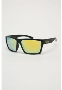 Uvex - Okulary przeciwsłoneczne LGL 29. Kształt: prostokątne. Kolor: czarny. Materiał: syntetyk, materiał #1