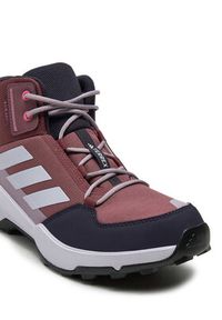 Adidas - adidas Trekkingi Terrex Ax4r Mid Rain.Rdy IF6519 Brązowy. Kolor: brązowy. Materiał: materiał #4