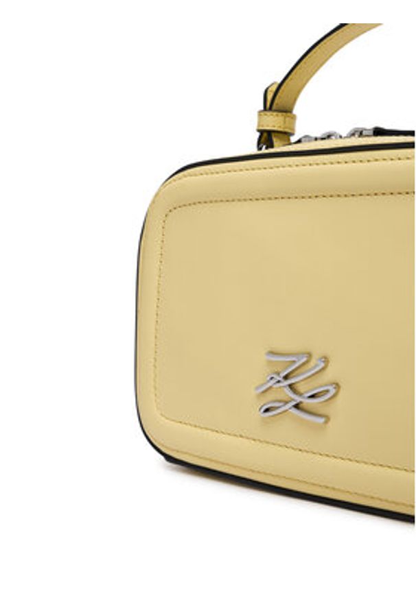 Karl Lagerfeld - KARL LAGERFELD Torebka B1W30269 Żółty. Kolor: żółty. Materiał: skórzane