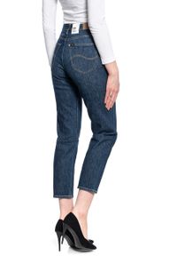 Lee - LEE CAROL DAMSKIE SPODNIE JEANSOWE NEW STRAIGHT L30UPOAW 112106801