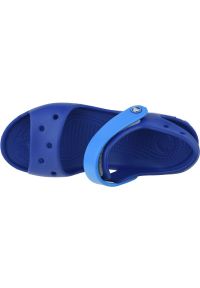 Sandały Crocs Crocband Jr 12856-4BX niebieskie. Kolor: niebieski. Materiał: tworzywo sztuczne #5