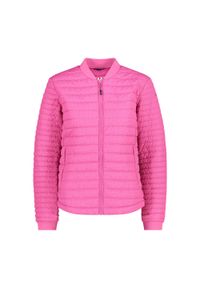 Damska kurtka puchowa CMP. Kolor: beżowy, fioletowy, niebieski, wielokolorowy. Materiał: puch #1