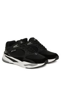 Just Cavalli Sneakersy 79QA3SD2 ZSD38 Czarny. Kolor: czarny. Materiał: materiał #3