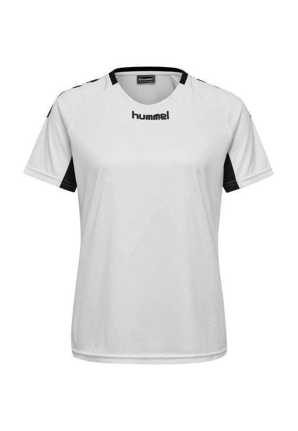Koszulka sportowa z krótkim rękawem damska Hummel Core Team Jersey Woman S/S. Kolor: biały. Materiał: jersey. Długość rękawa: krótki rękaw. Długość: krótkie