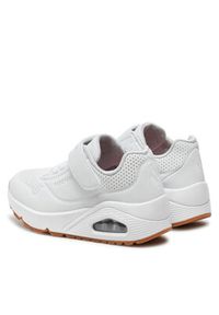 skechers - Skechers Sneakersy Air Blitz 403673L/WHT Biały. Kolor: biały. Materiał: skóra #4