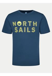 North Sails T-Shirt 692973 Niebieski Regular Fit. Kolor: niebieski. Materiał: bawełna