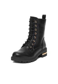 Jenny - JENNY Trzewiki CEO-HX21037-95 Czarny. Kolor: czarny. Materiał: materiał #7
