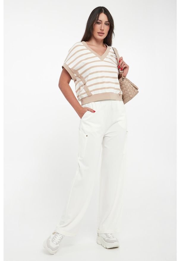 Liu Jo - Bluzka damska w paski LIU JO. Wzór: paski